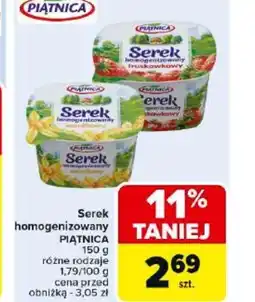 Carrefour Serek homogenizowany Piątnica oferta