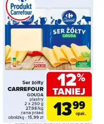 Carrefour Ser żółty Carrefour oferta