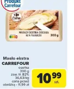 Carrefour Masło ekstra Carrefour oferta