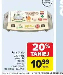 Carrefour Jaja białe Jaj-Pol oferta