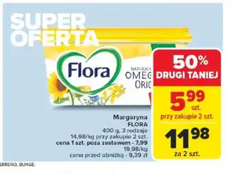 Carrefour Margaryna Flora oferta