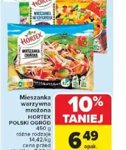 Carrefour Mieszanka warzywna mrożona Hortex oferta