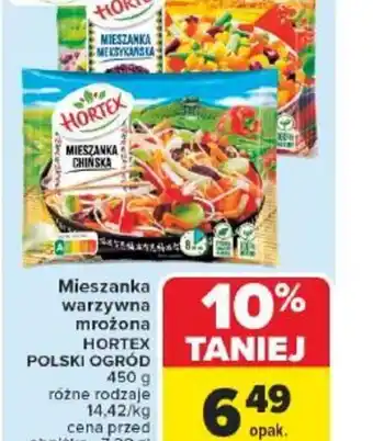 Carrefour Mieszanka warzywna mrożona Hortex oferta