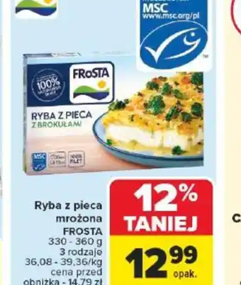 Carrefour Ryba z pieca Frosta oferta