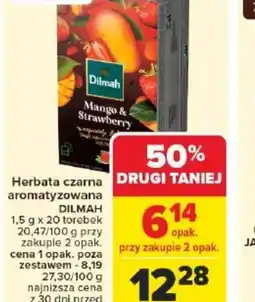 Carrefour Herbata czarna aromatyzowana Dilmah oferta