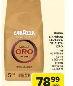 Carrefour Kawa ziarnista Lavazza Qualita Oro oferta