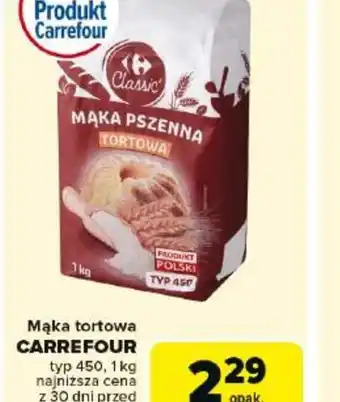 Carrefour Mąka tortowa Carrefour oferta