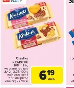 Carrefour Ciastka Krakuski oferta