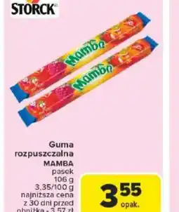 Carrefour Guma rozpuszczalna Mamba oferta