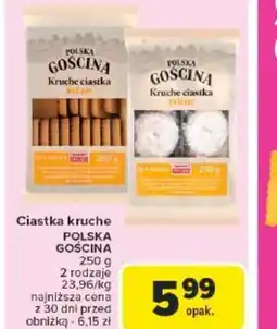 Carrefour Ciastka kruche Polska Gościna oferta