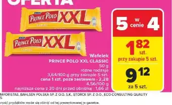 Carrefour Wafel Prince Polo XXL Classic oferta