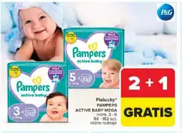 Carrefour Pieluchy Pampers Active Baby Mega oferta