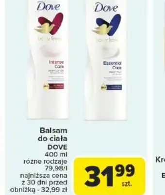 Carrefour Balsam do ciała Dove oferta