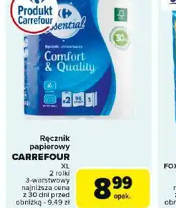 Carrefour Ręcznik papierowy Carrefour Essential oferta