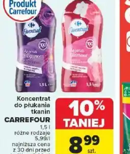 Carrefour Koncentrat do płukania tkanin Carrefour oferta