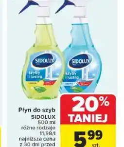 Carrefour Płyn do szyb Sidolux oferta