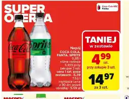 Carrefour Napój Coca-Cola, Fanta, Sprite oferta