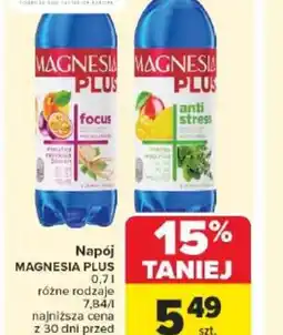 Carrefour Napój Magnesia Plus oferta