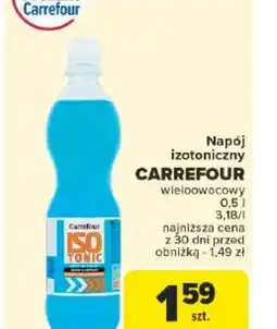 Carrefour Napój izotoniczny Carrefour oferta