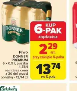 Carrefour Piwo Donner Premium oferta