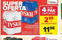 Carrefour Piwo Tyskie Gronie, bezalkoholowe oferta