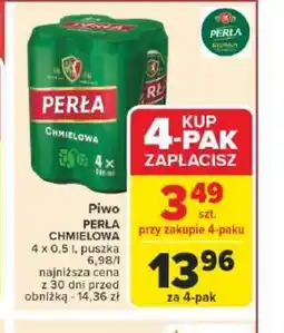 Carrefour Piwo Perła Chmielowa oferta