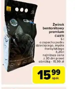 Carrefour Zwirek bentonitowy premium Casti oferta