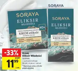 Intermarche Krem-eliksir pod oczy i na powieki Soraya Eliksir Młodości oferta