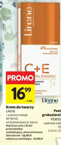 Intermarche Odżywczy krem głeboko nawilżający Lirene C+E Pro Vitamin Energy oferta