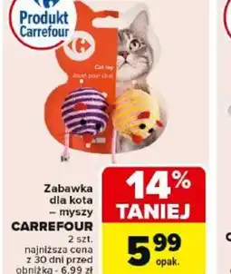 Carrefour Zabawka dla kotamyszy Carrefour oferta