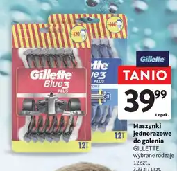 Intermarche Maszynka do golenia nitro Gillette Blue 3 Plus oferta