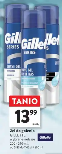 Intermarche Pianka do golenia pure & sensitive Gillette Series oferta