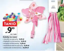 Intermarche Wiatraczek na kierownice różowy Intertec oferta