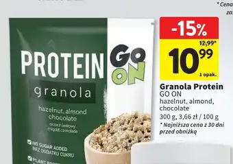 Intermarche Granola czekoladowa z orzechami Sante Go On! Protein oferta