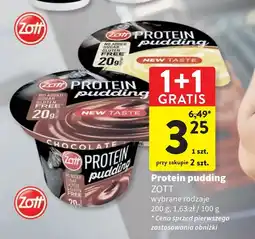 Intermarche Pudding wanilia Zott Protein oferta