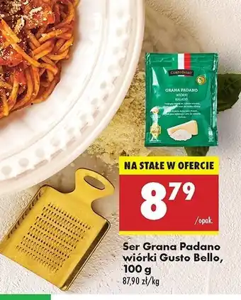 Biedronka Ser grana padano Gustobello oferta