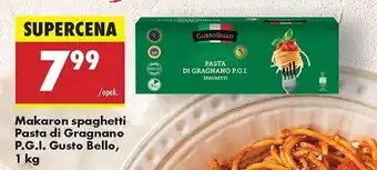 Biedronka Makaron spaghetti Gustobello oferta