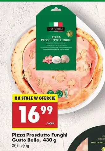 Biedronka Pizza prosciutto e funghi Gustobello oferta