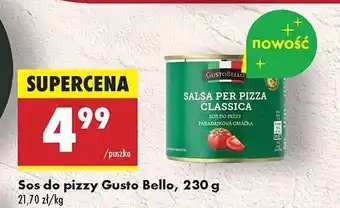 Biedronka Sos do pizzy z przyprawami Gustobello oferta