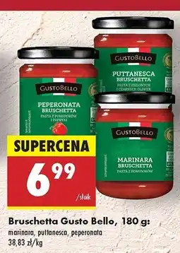 Biedronka Bruschetta puttanesca Gustobello oferta