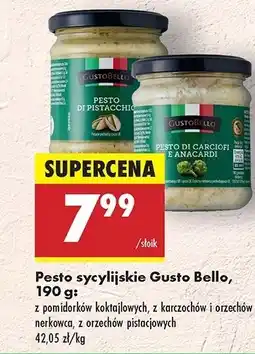 Biedronka Pesto z pomidorków koktajlowych Gustobello oferta