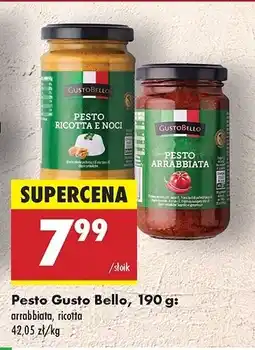 Biedronka Pesto ricotta e noci Gustobello oferta