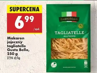 Biedronka Makaron tagliatelle Gustobello oferta