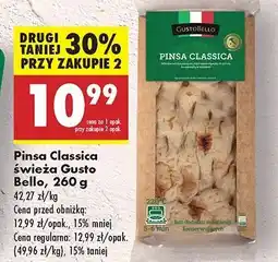 Biedronka Pinsa classica Gustobello oferta