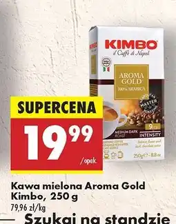 Biedronka Kawa Kimbo Aroma Gold 100% Arabica oferta