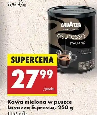 Biedronka Kawa - puszka Lavazza Espresso Italiano oferta