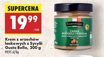 Biedronka Krem z orzechów laskowych Gustobello oferta