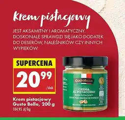 Biedronka Krem pistacjowy Gustobello oferta