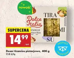 Biedronka Tiramisu pistacjowe Dolce Italia oferta