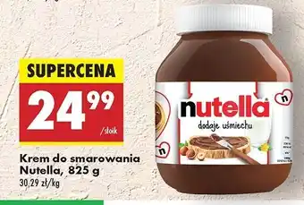 Biedronka Krem czekoladowo-orzechowy Nutella oferta